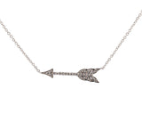 Tiffany and Co Platinum 0.20 cttw. Diamond Arrow Necklace