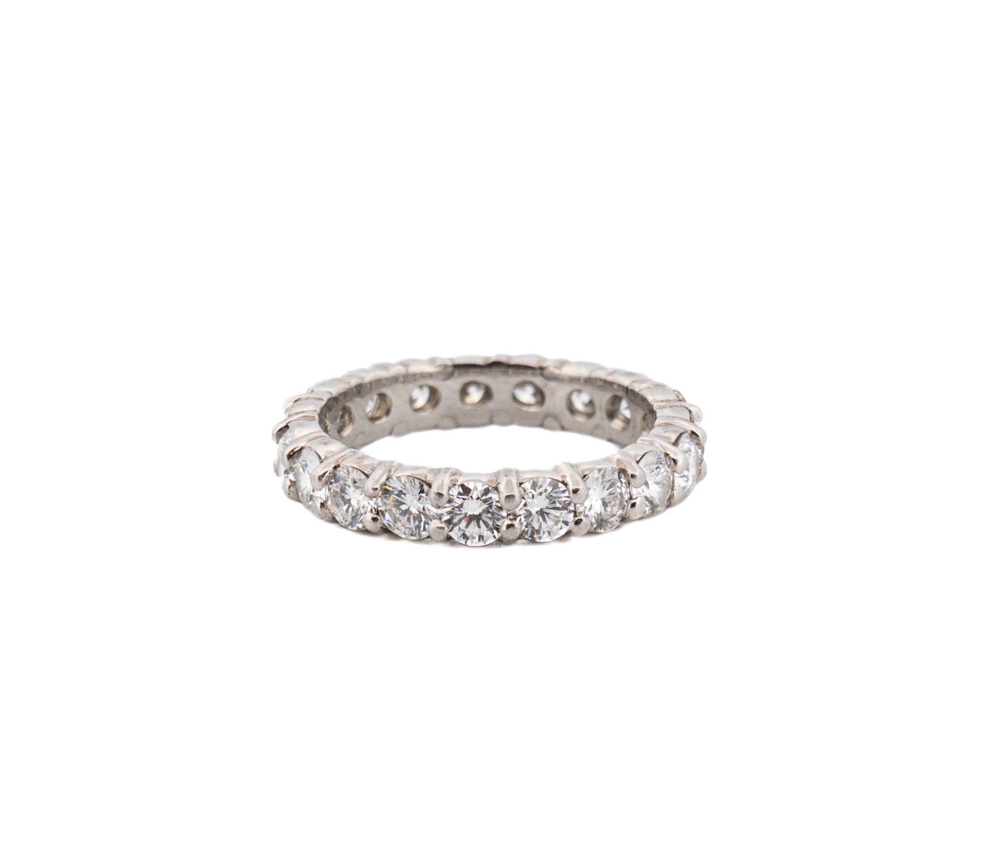 Platinum 2.53 cttw. Diamond Eternity Band