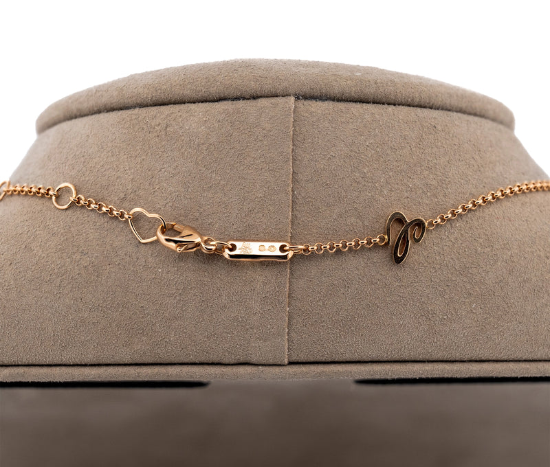 Chopard 18K "Happy Hearts" Pendant Necklace