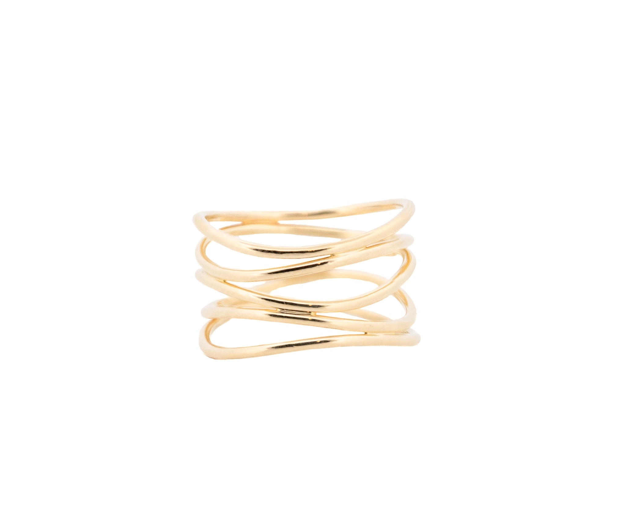 Tiffany & Co. Elsa Peretti Wave Ring 18K Ring