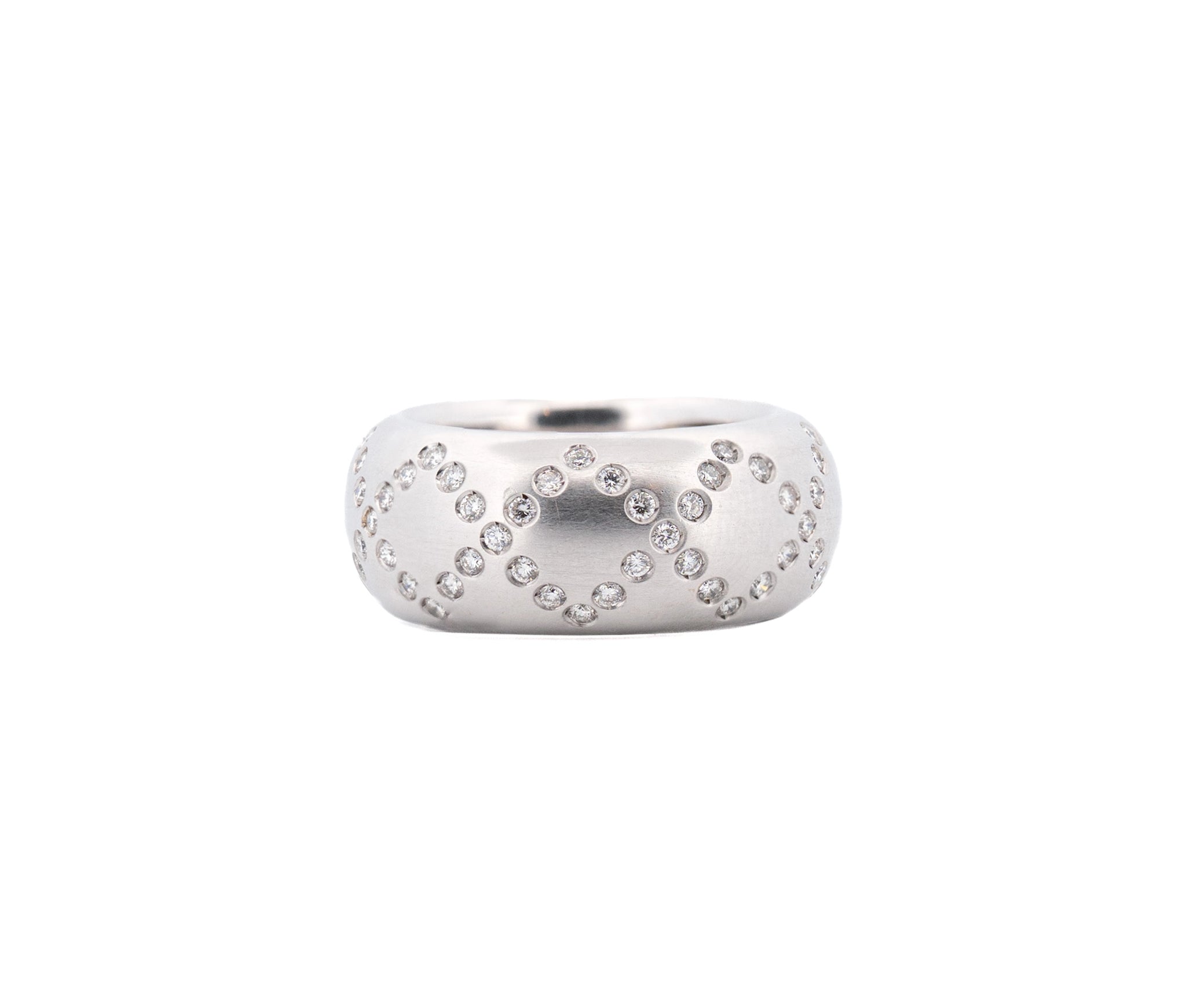 Luca Carati 18K White Gold 0.45 cttw. Diamond Ring