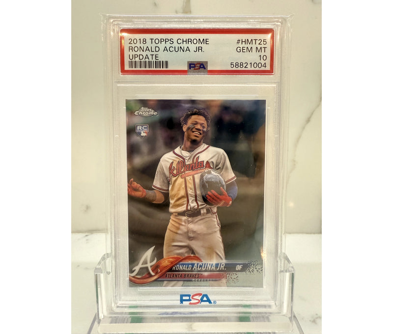 2018 Topps Chrome Ronald Acuna JR.