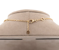 Gucci 18K Interlocking Station Necklace