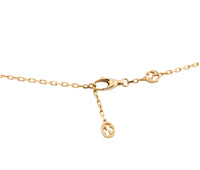 Gucci 18K Interlocking Station Necklace