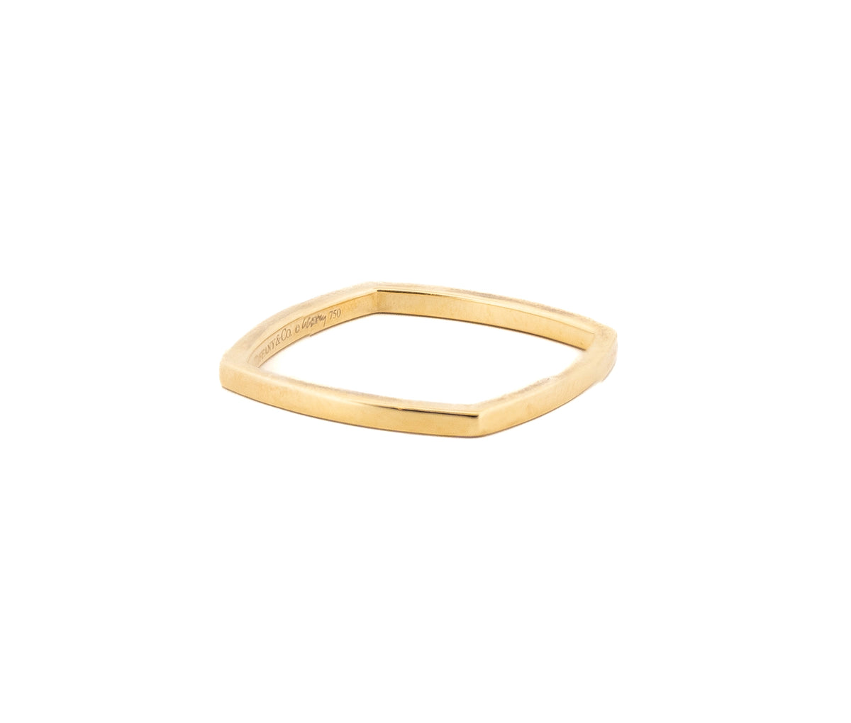 18K Yellow Gold Tiffany Band