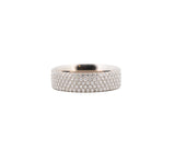 18K White Gold Tiffany & Co. Metro Style Diamond Band