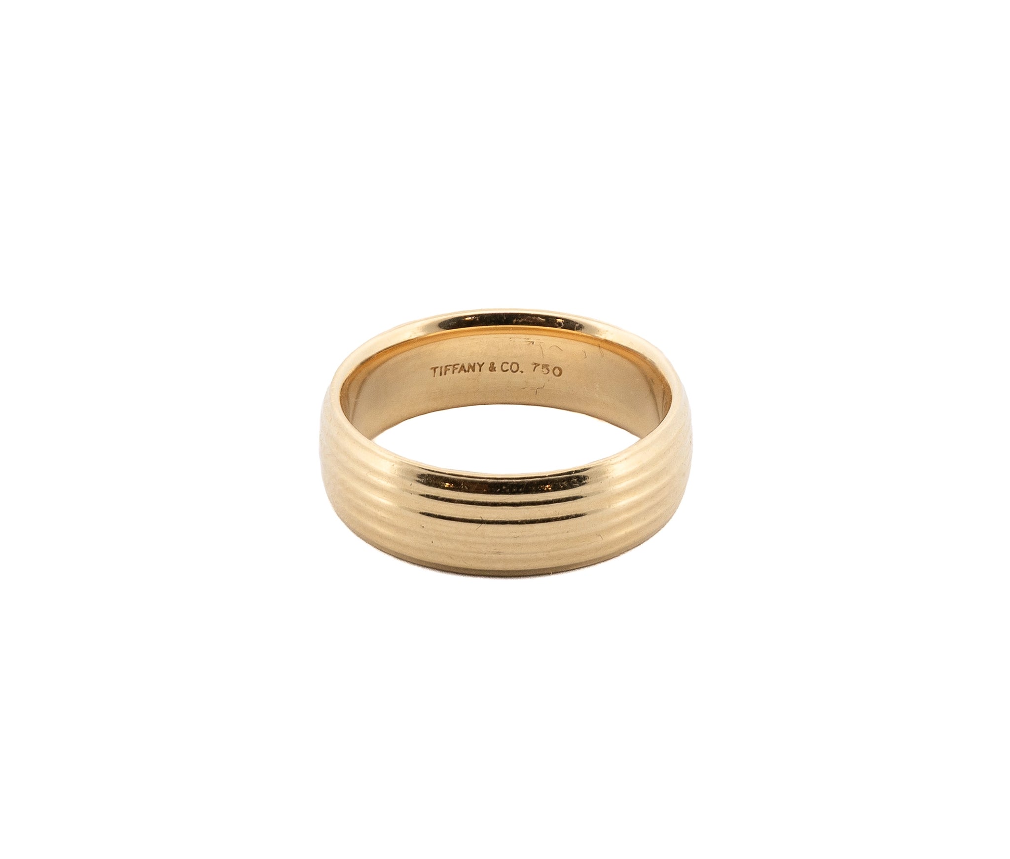 Tiffany & Co. Men's 18K Yellow Gold Band