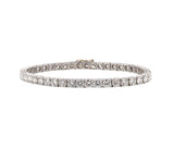 Platinum 7.25cttw. Diamond Tennis Bracelet