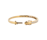 18K Yellow Gold Full Diamond Bracelet