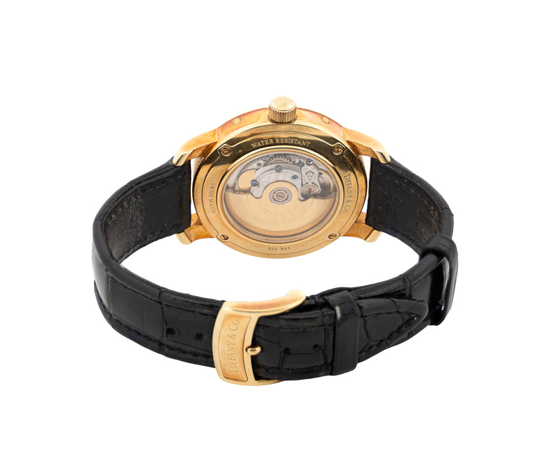 Tiffany & Co Atlas Triple Date Moonphase Annual Calendar 39 mm