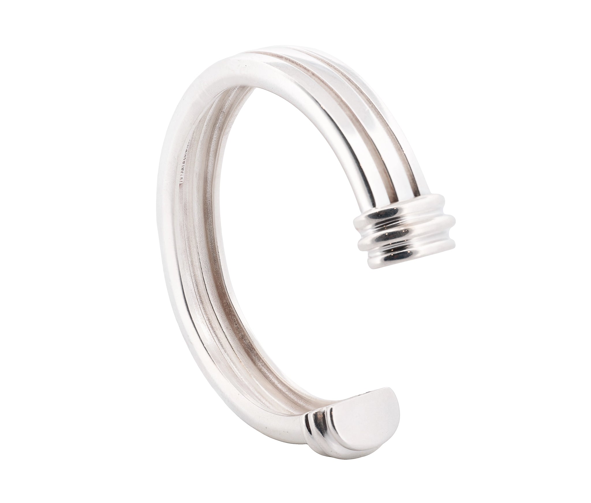 Tiffany & Co Sterling Silver 925 Atlas Groove Cuff Bracelet