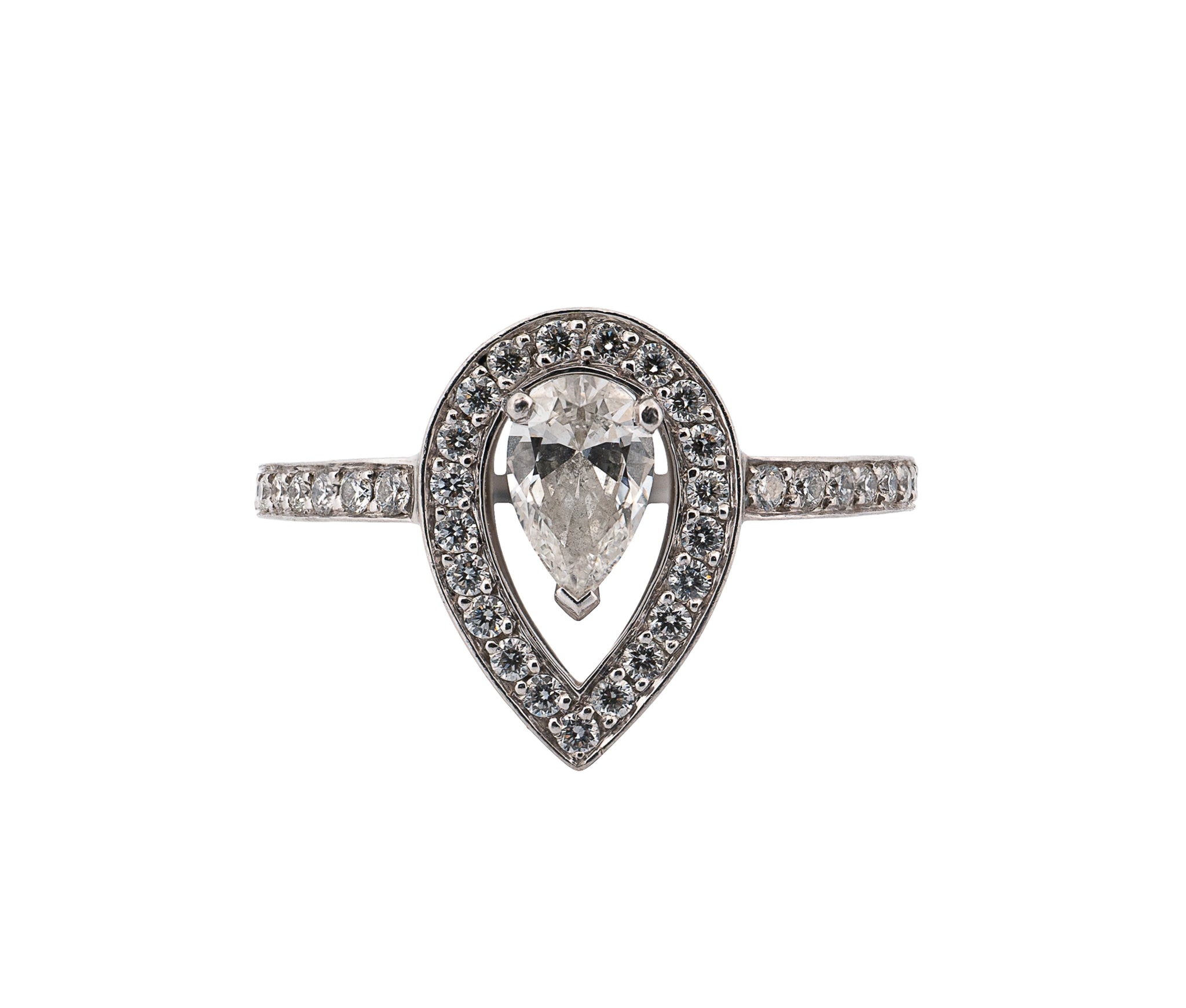 Fred Paris Platinum, Diamond Ring