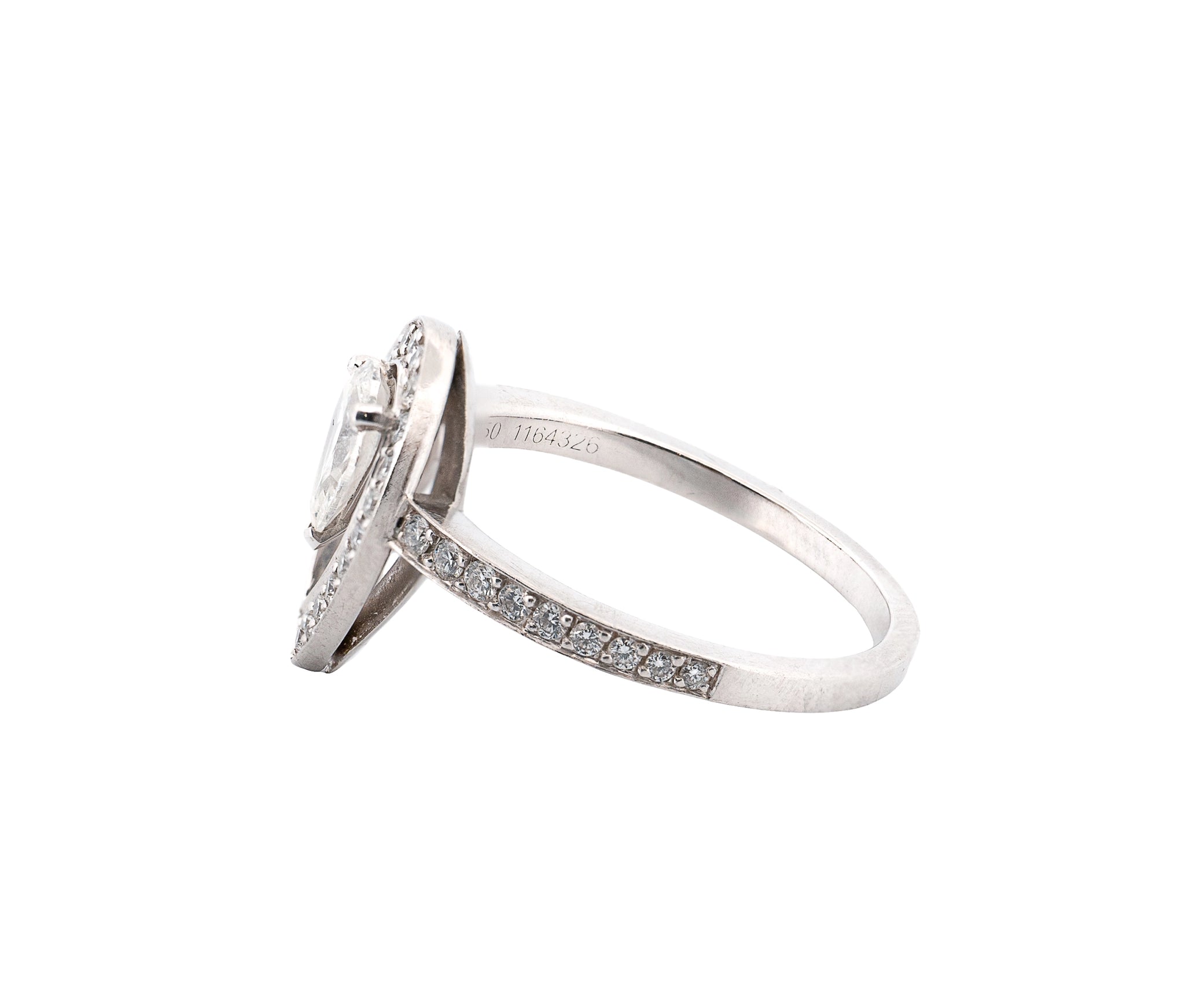 Fred Paris Platinum, Diamond Ring
