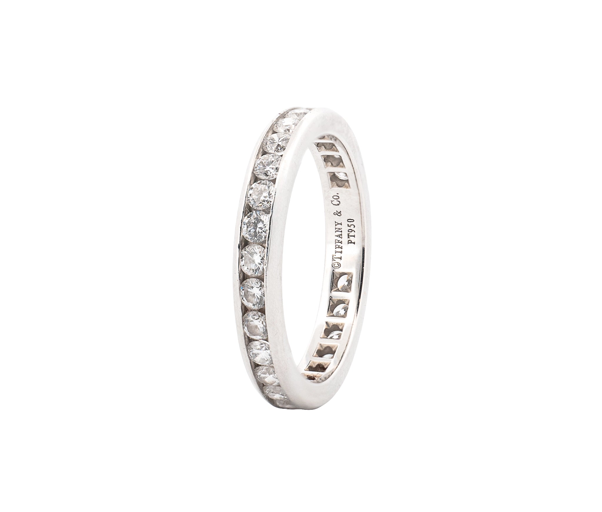 Tiffany & Co. Diamond, Platinum Eternity Band