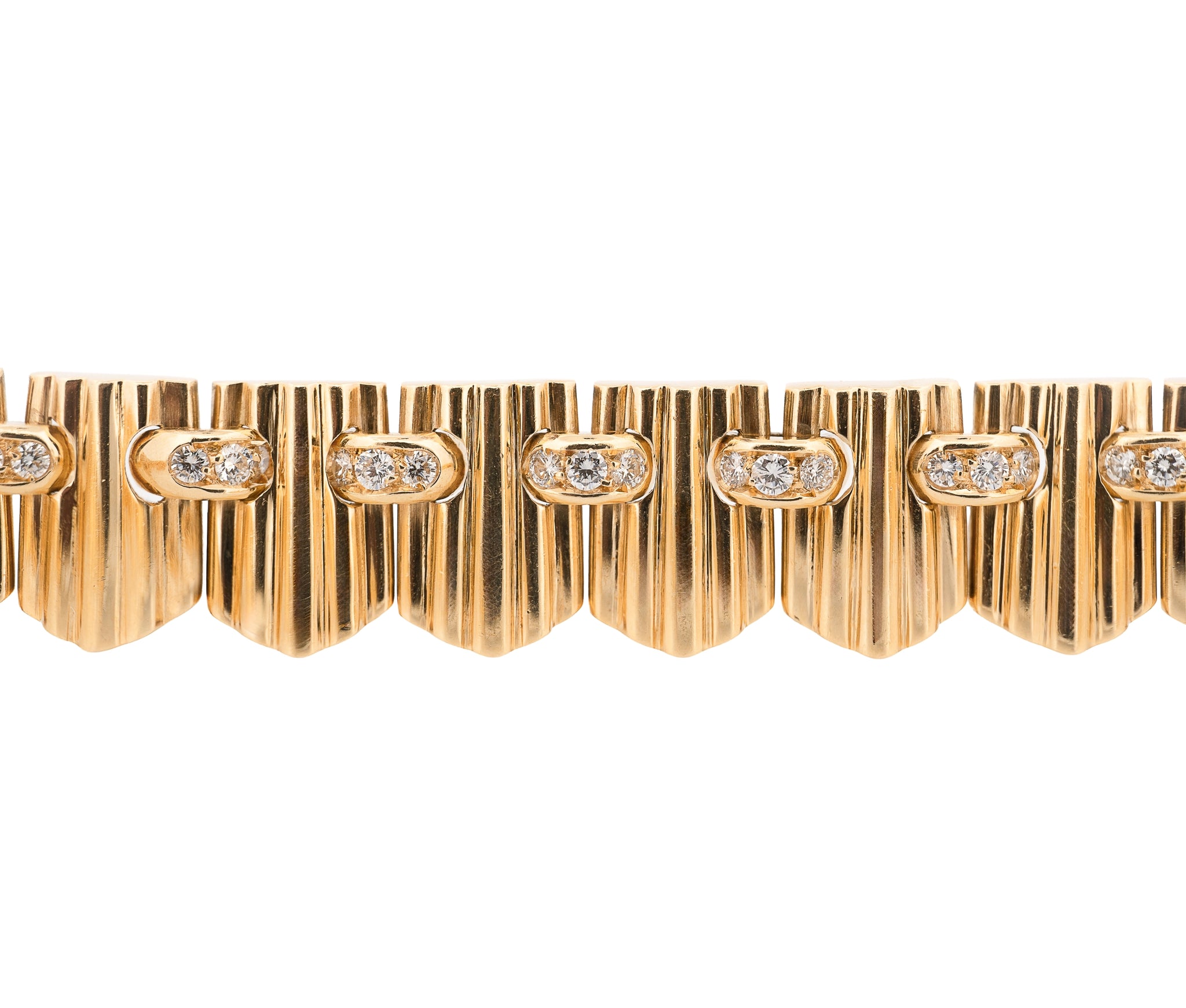 18K Gold Diamond Necklace