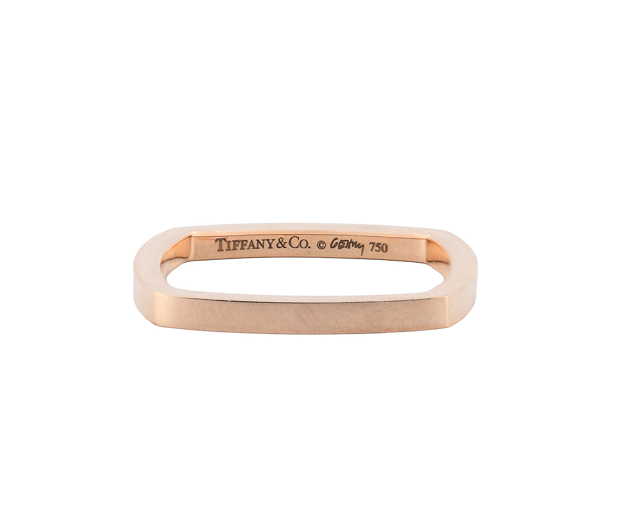 18K Yellow Gold Tiffany Band