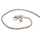 David Yurman Woman’s Box Chain Necklace in Sterling with 14K Gold Accent 1.7mm