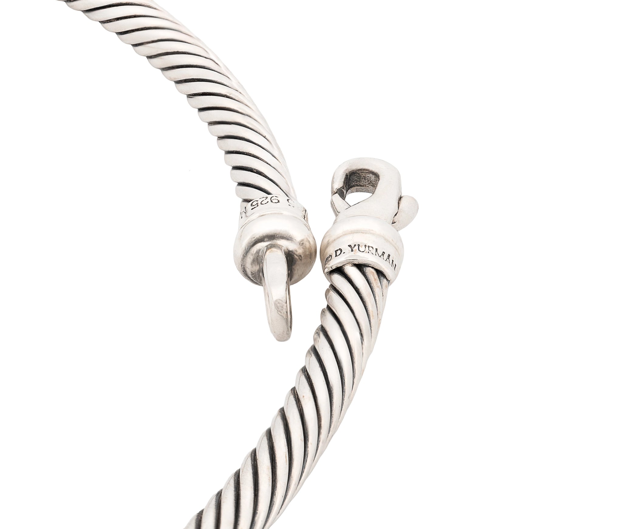 David Yurman Sterling & 14K Gold Metro Cable Necklace