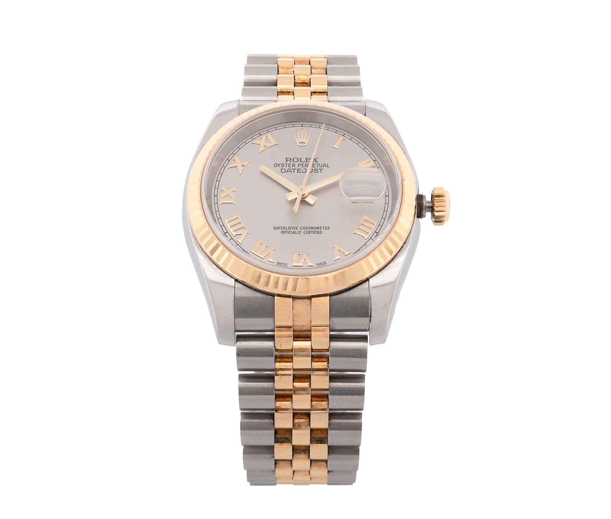 Rolex Datejust 18K Two Tone 36mm
