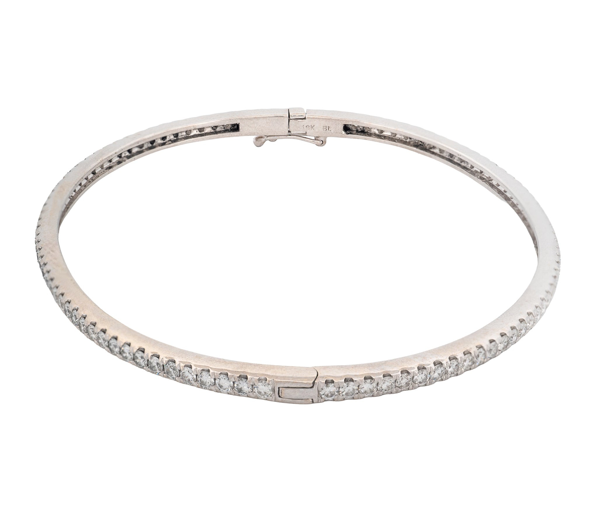 18K White Gold Diamond Bracelet