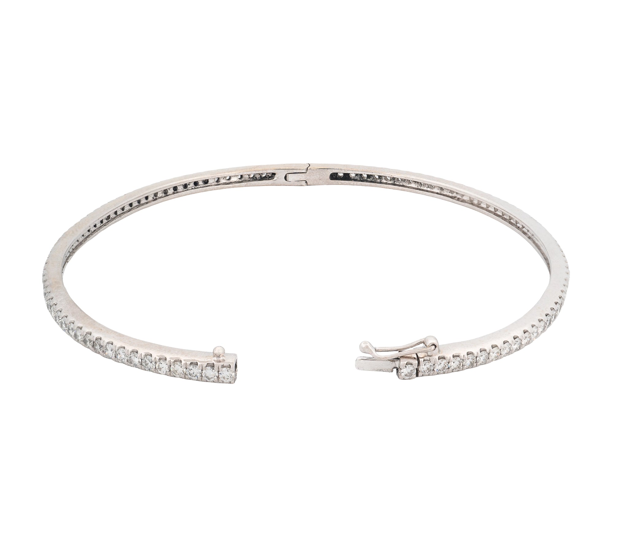18K White Gold Diamond Bracelet