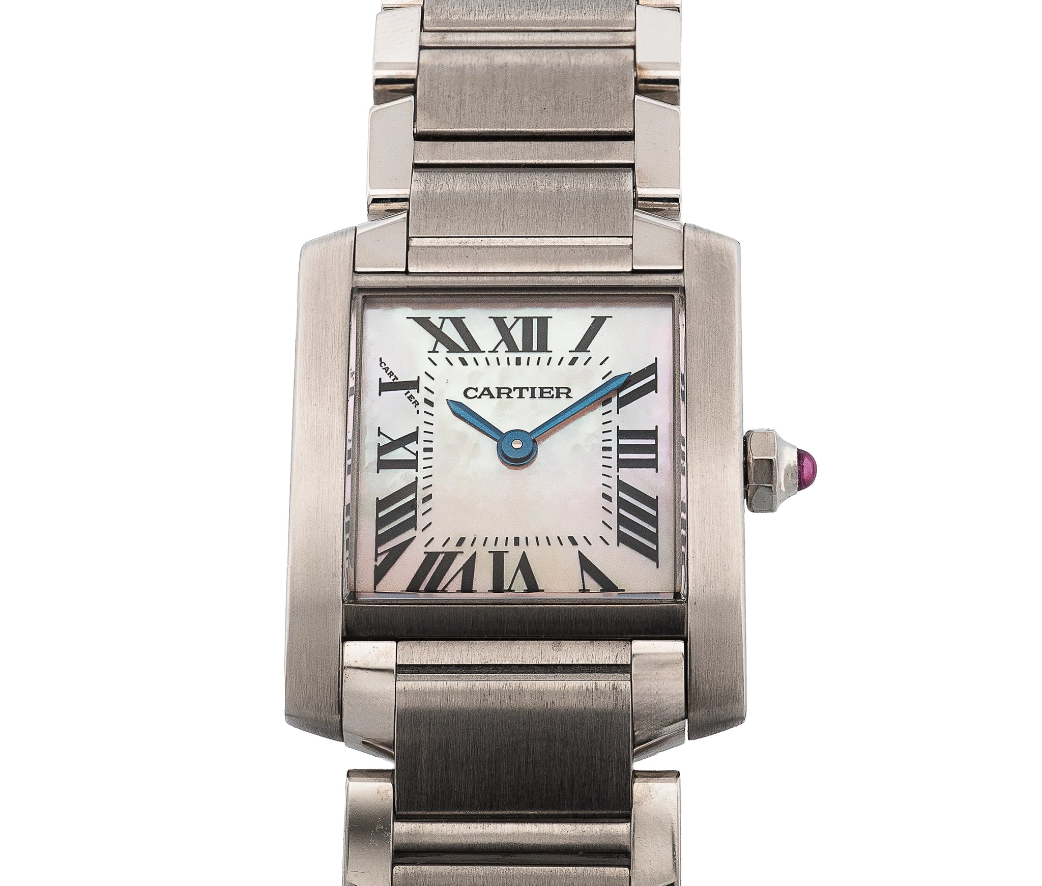 Cartier Stainless Steel Tank Francaise