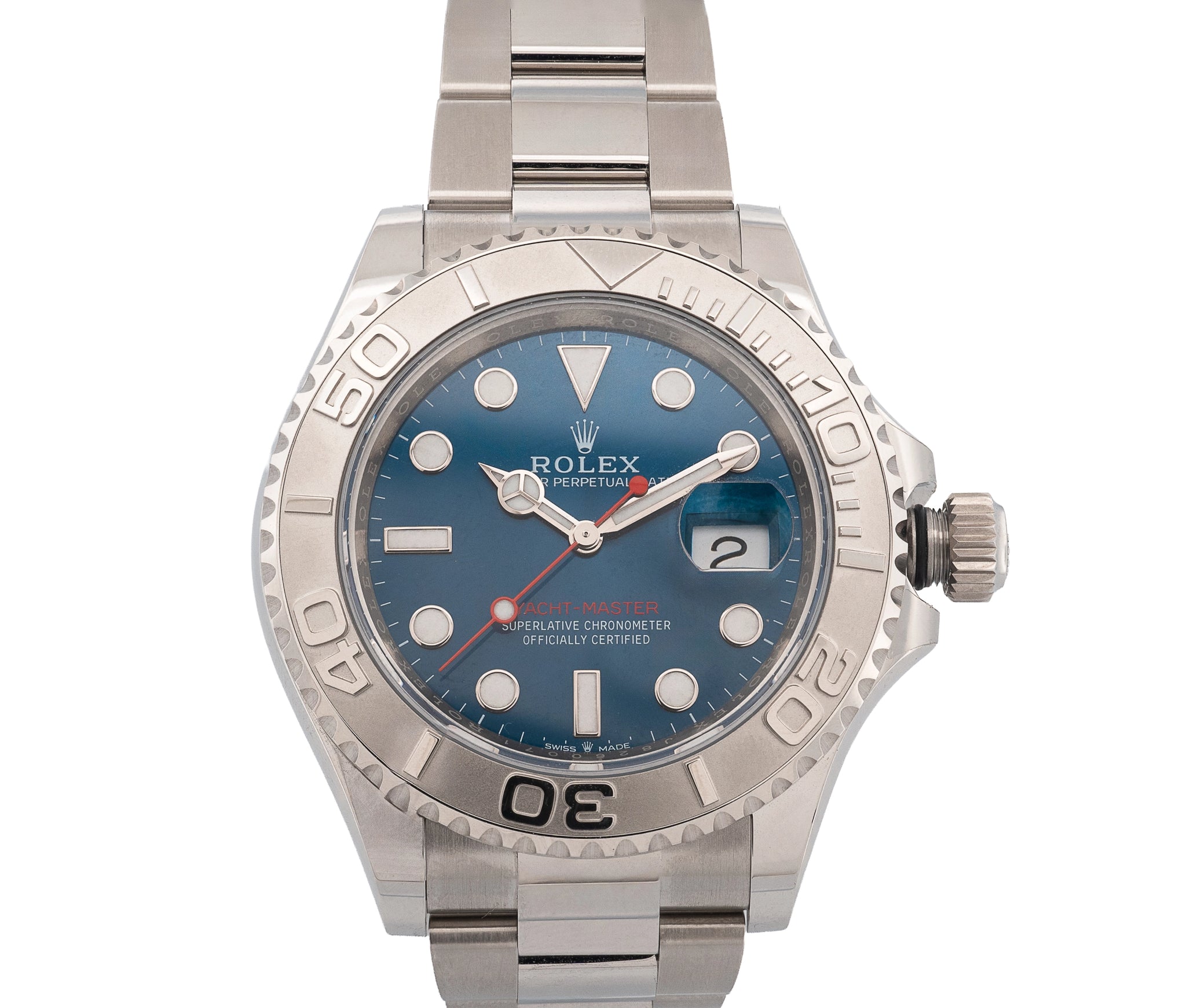Rolex Yacht-Master Blue Dial 40mm