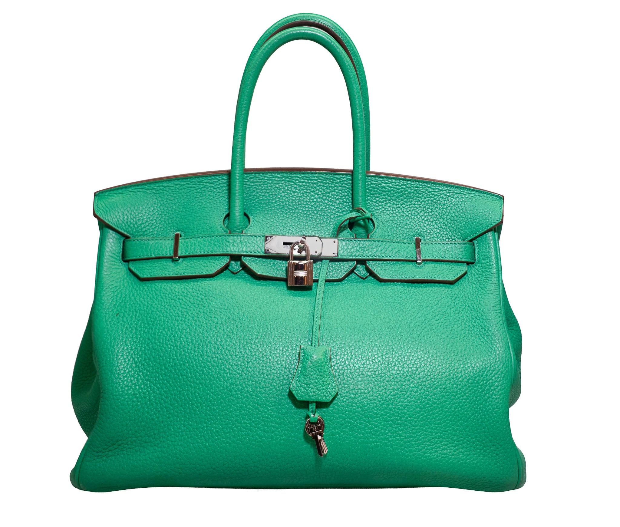 Hermes Taurillon Clemence BIRKIN 35 Menthe
