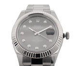 Rolex Datejust Diamond Dial 41mm