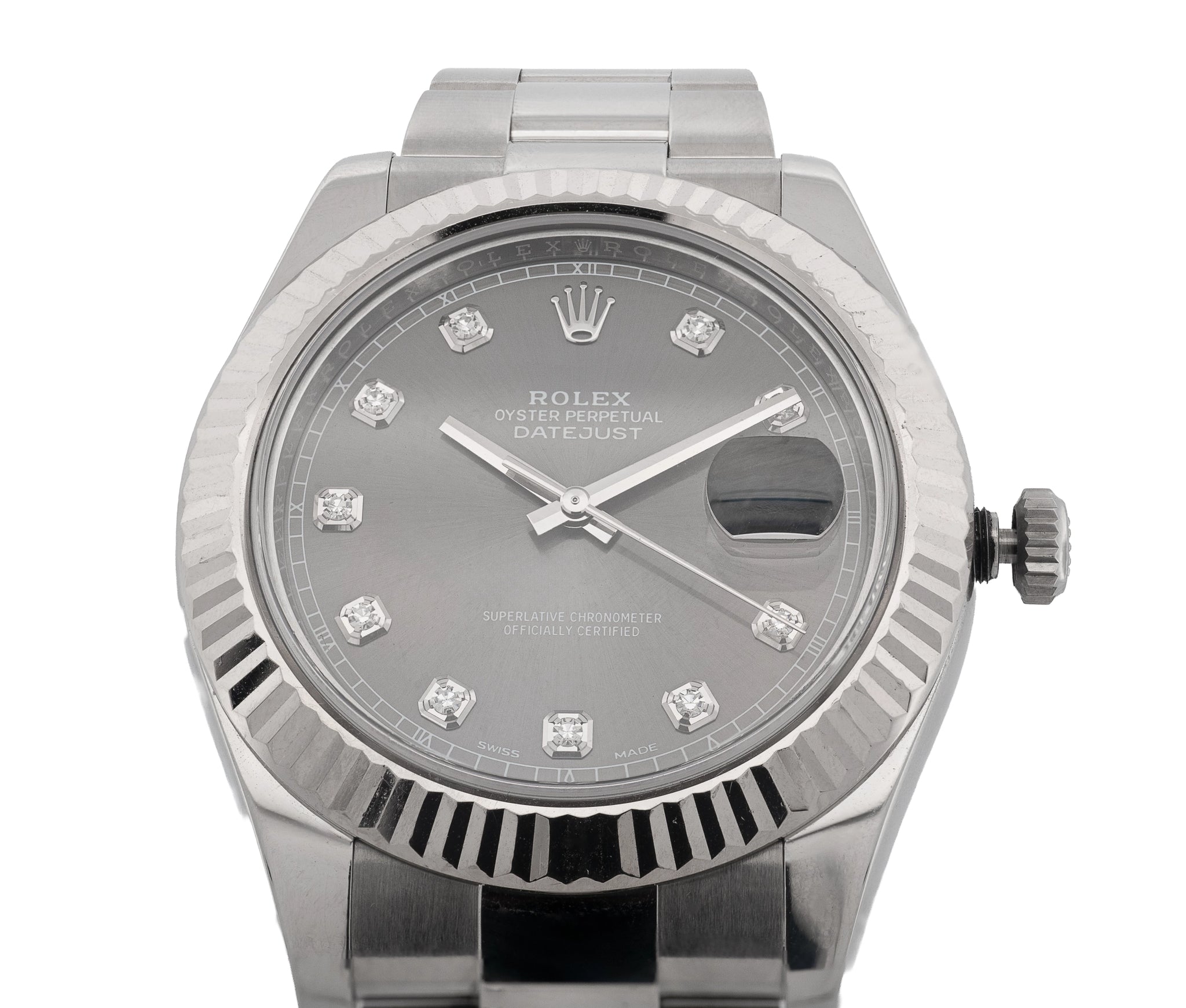 Rolex Datejust Diamond Dial 41mm