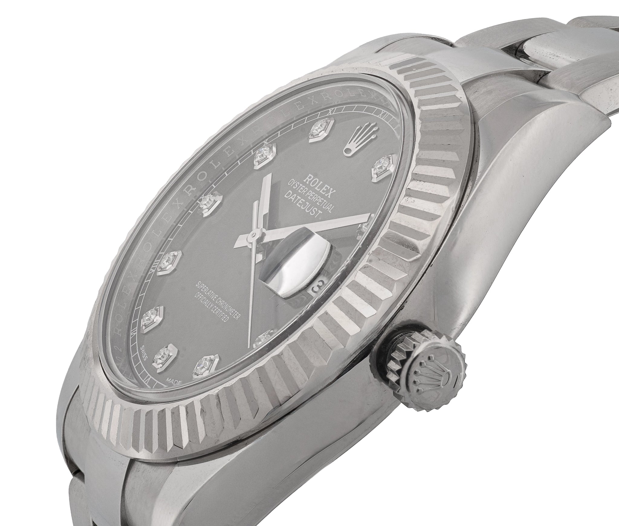 Rolex Datejust Diamond Dial 41mm