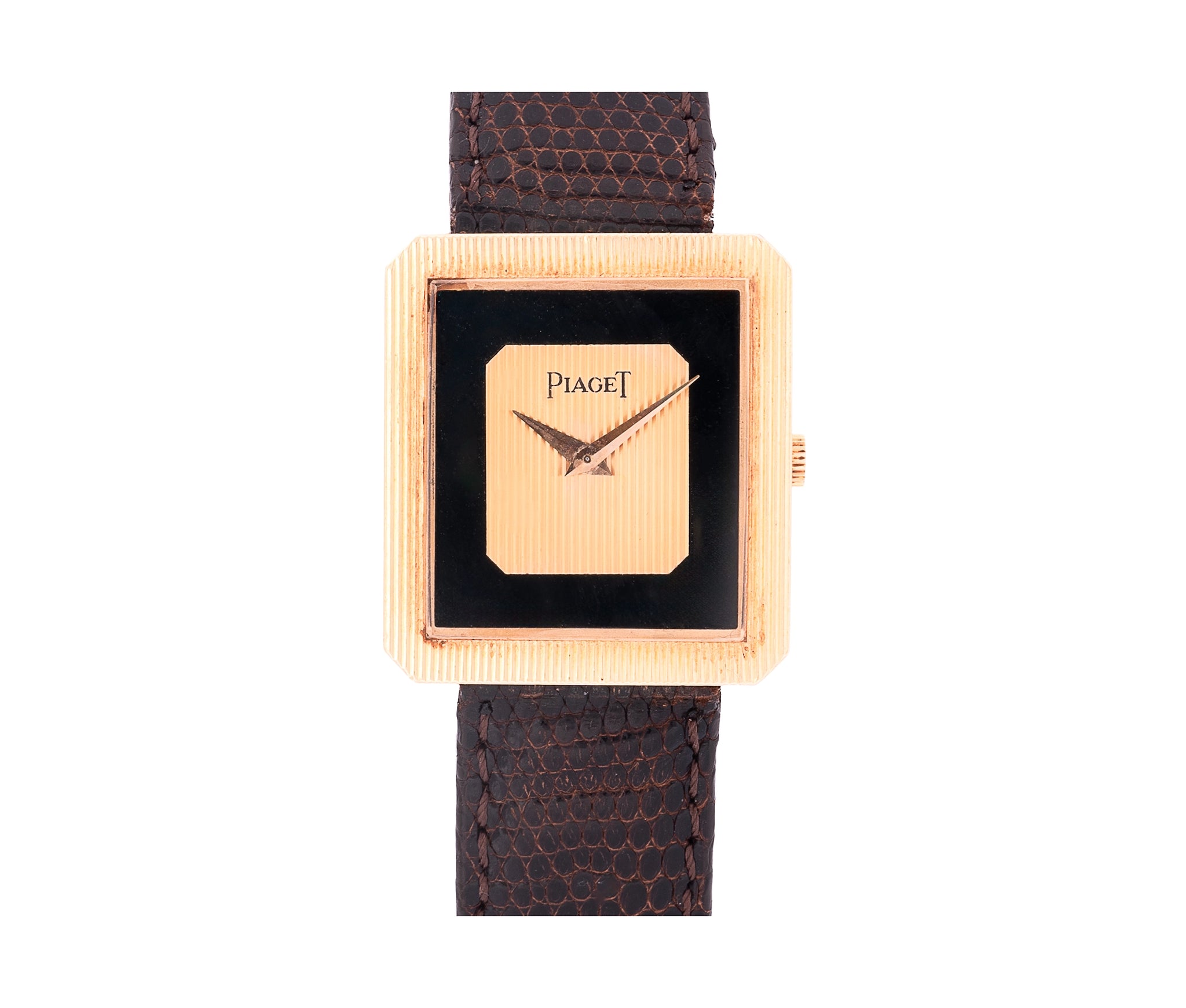 Piaget Protocole Men's 25mm 18k Yellow Gold Manual Wind Watch Model 9154