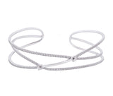 14K 1.04ct Diamond Bangle Bracelet