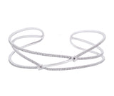 14K 1.04ct Diamond Bangle Bracelet