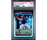 2024 Topps Chrome UPD Wyatt Langford Refractor PSA 9