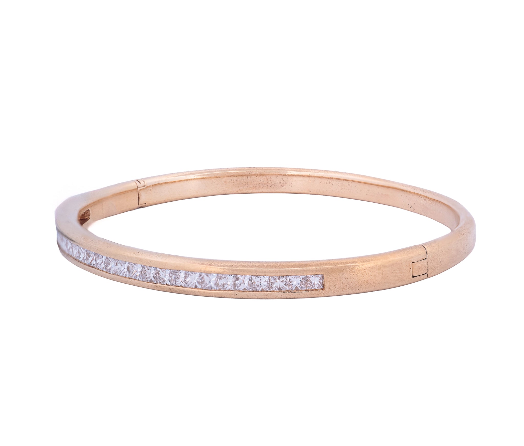 18K Yellow Gold 2.35ct Diamond Gold Bracelet