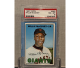 1967 Topps Willie McCovey PSA 8