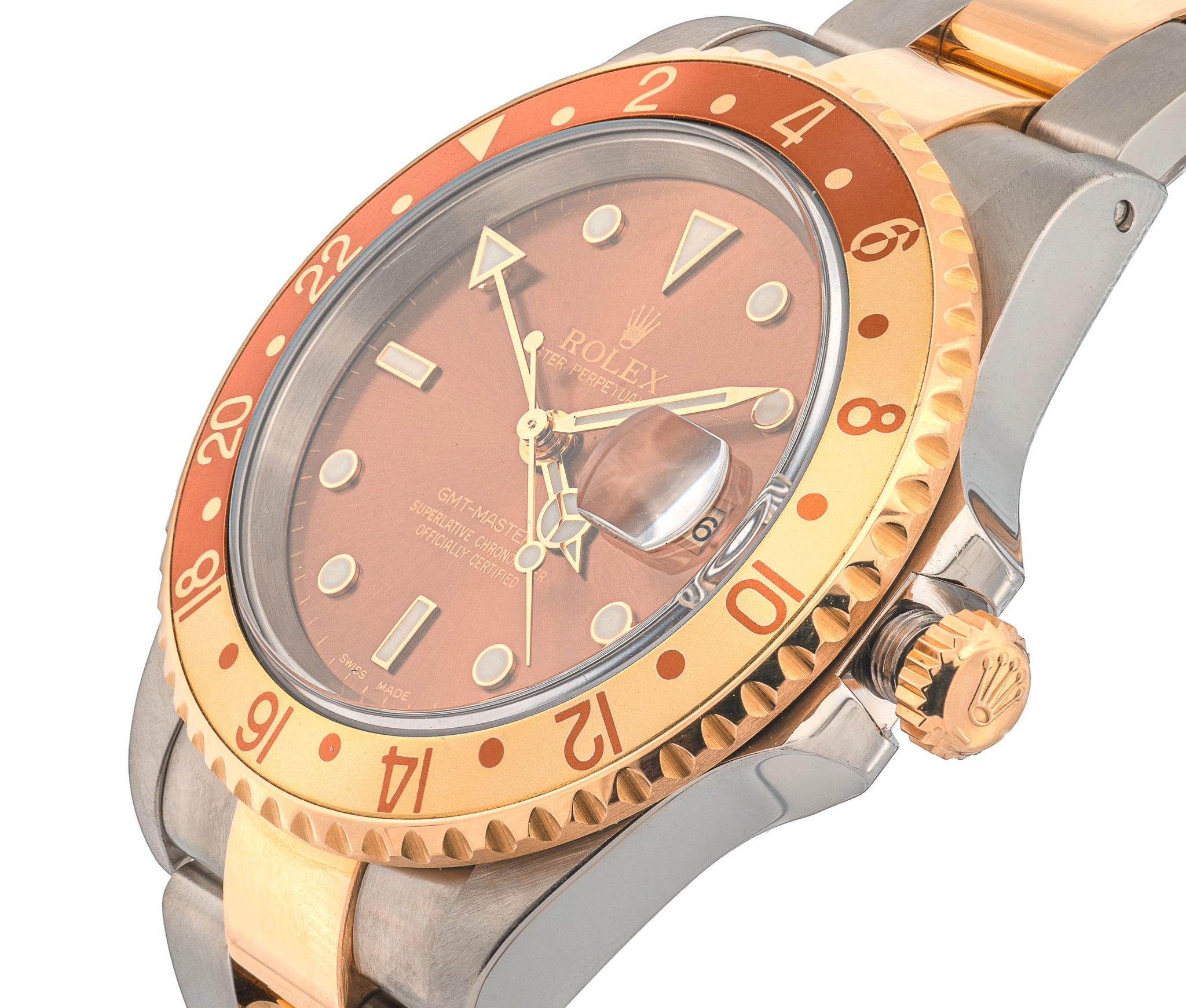 Rolex GMT-Master II Ref. 16713 “Root Beer” Two-Tone Steel & 18k Yellow Gold