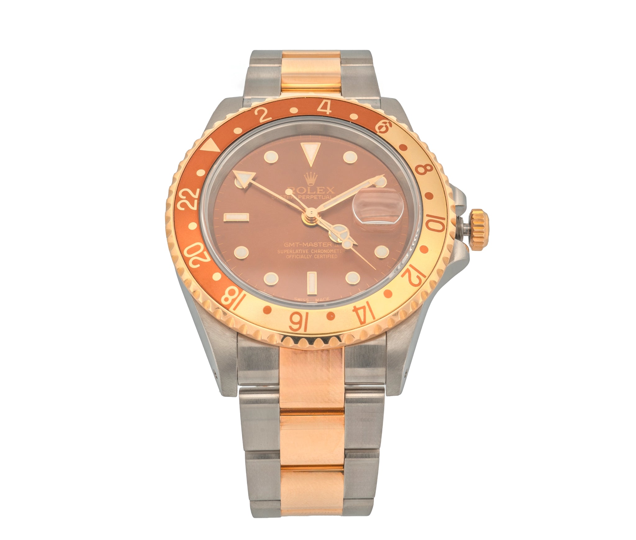 Rolex GMT-Master II Ref. 16713 “Root Beer” Two-Tone Steel & 18k Yellow Gold