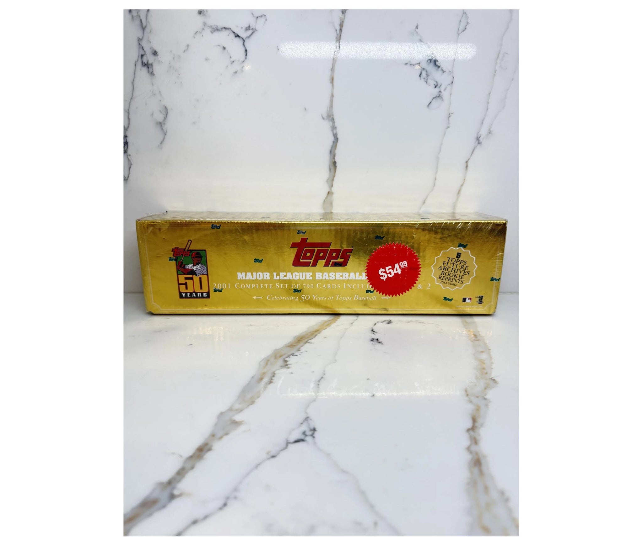 2001 Topps Major League Baseball Complete Set 50 Years