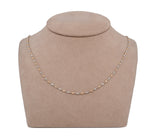 Platinum and Gold 1.60cttw Diamonds By The Yard Necklace