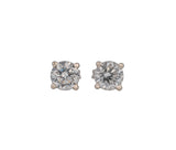 14K 1.30 CTW F SI2 G SI2 GIA Diamond Studs