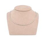 Platinum Diamonds By The Yard Necklace (5.25 CTW)