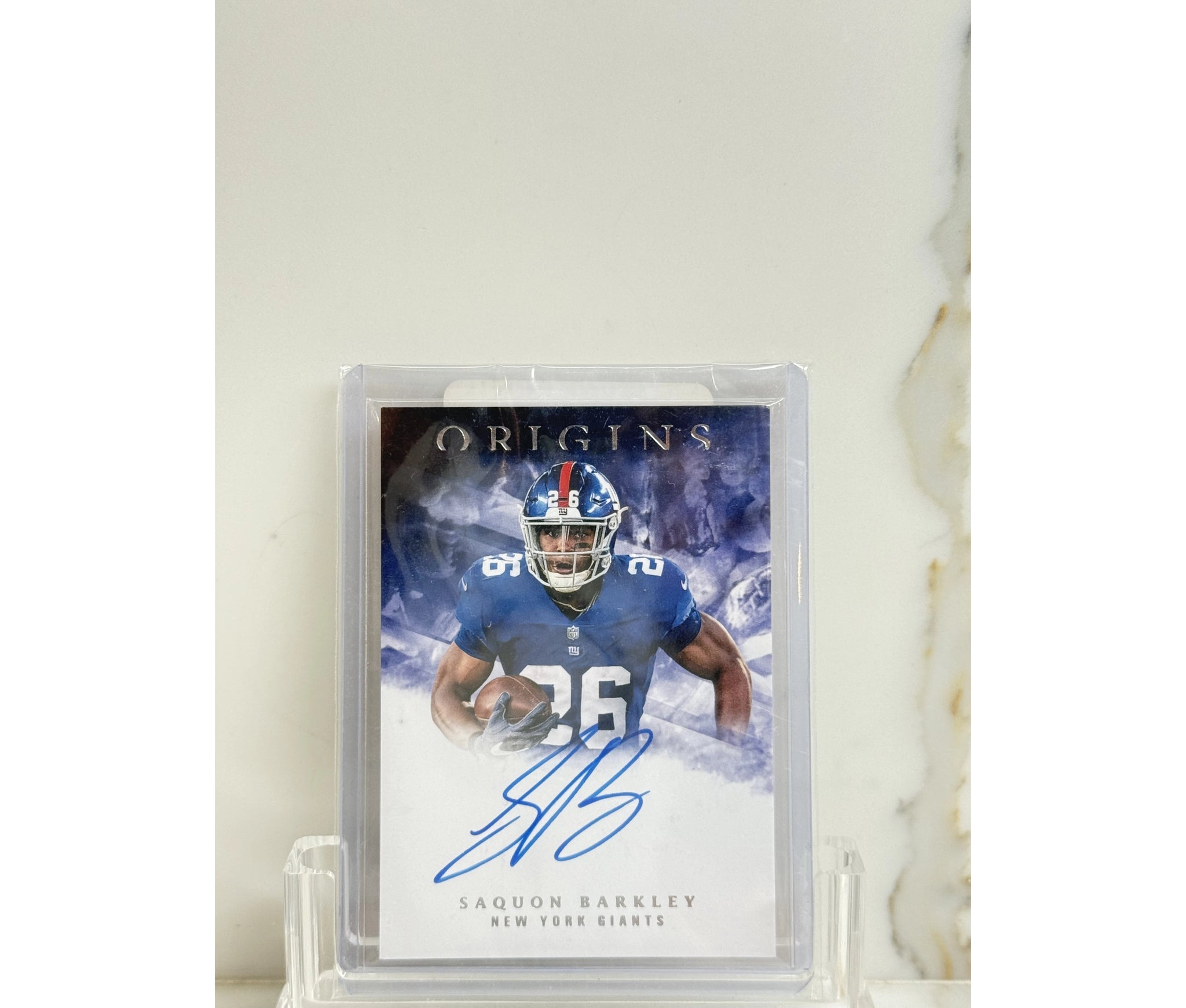 2018 Panini Origins Saquon Barkley Rookie Auto RC