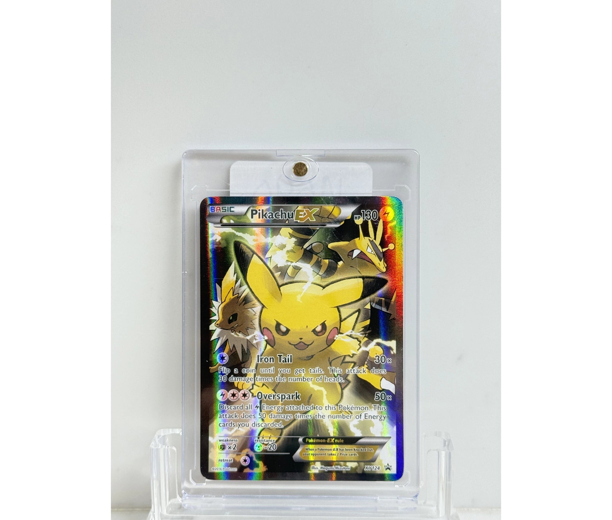 Pikachu-EX XY124 XY Promos Holo Rittenhouse Estate Buyers Pikachu-EX XY124 XY Promos Holo Rittenhouse Estate Buyers