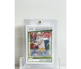 2022 Panini Score Auto Justin Herbert