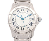 Cartier Stainless Steel Santos Ronde