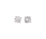 GIA Certified 14K White Gold 1.17Ct H-J SI1-SI2 Round Diamond Stud Earrings