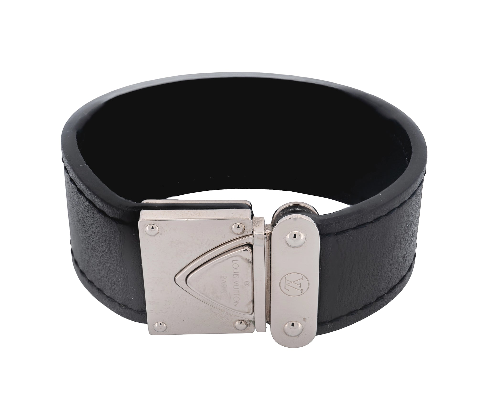 Louis Vuitton Black Nomade Koala Wrap Bracelet