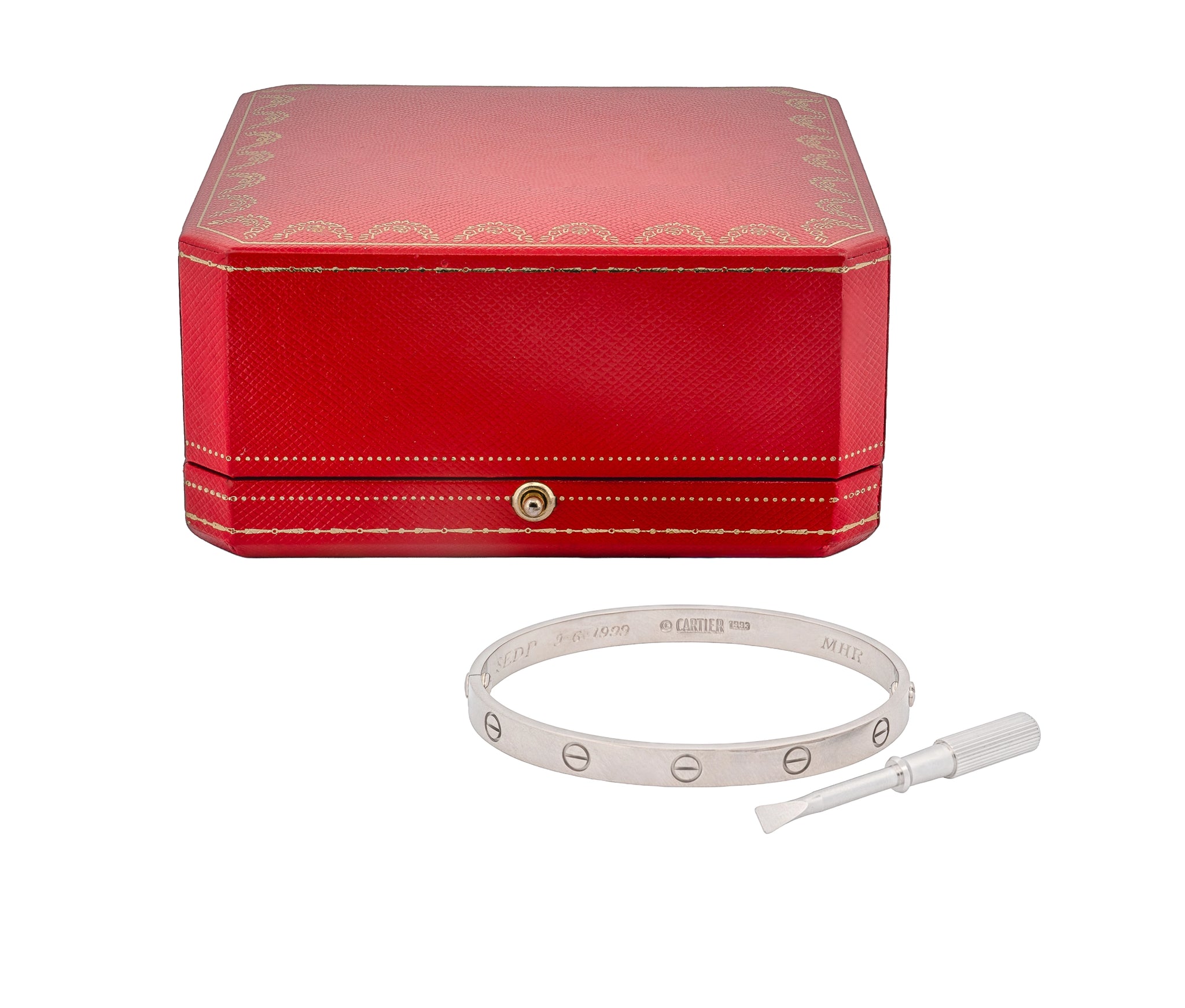 Cartier Classic Love Bracelet 18K White Gold (1993)